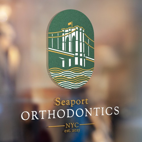 Logo for a Boutique Orthodontic practice at the Seaport in FIDI, NYC.
