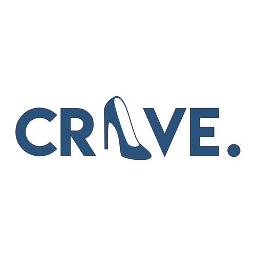 Concept logo for a womens fashion site, Crave.