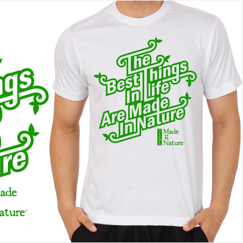 Tee Shirt for an Edgy Organic Food Company