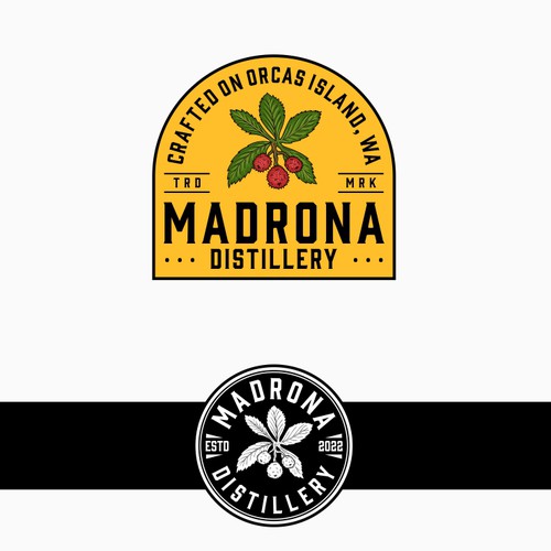 Logo design for distillery