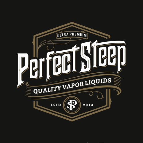 Logo for Perfect Steep, e-juice.
