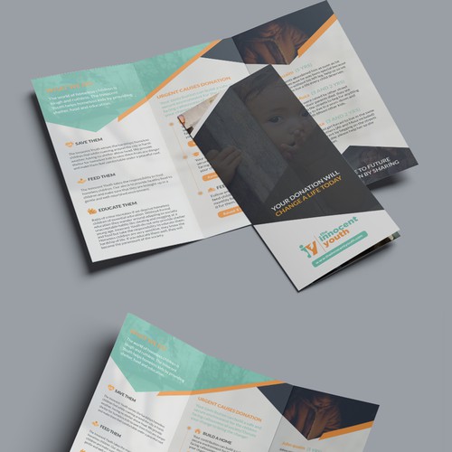 Tri Fold Brochure For Innocent Youth