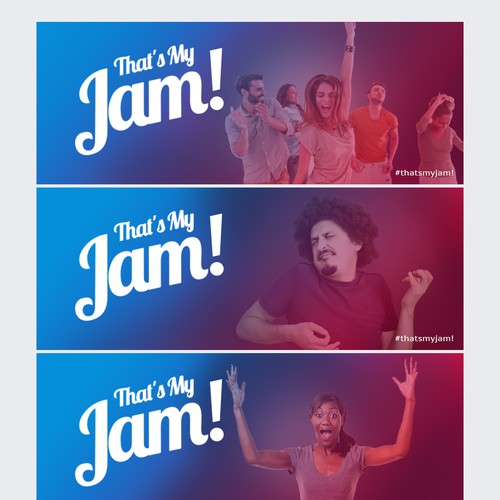 Facebook page banner for the That's My Jam App