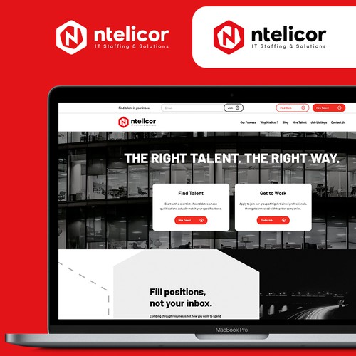 ntelicor Logo Design