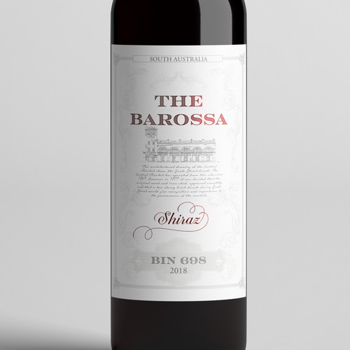 wine label