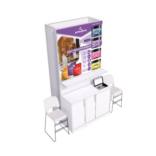 Design for Presentation Booth for Primalvore