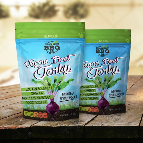 Vegan Beef Jerky design entry