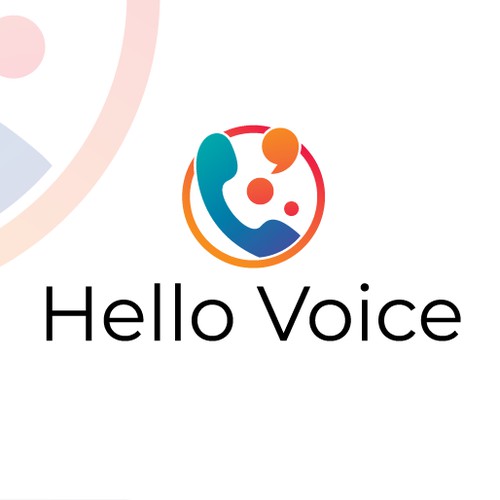 Logo design for Hello Voice