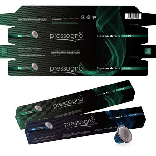  PRESSOGNO PREMIUM LINE BOX OF 10 