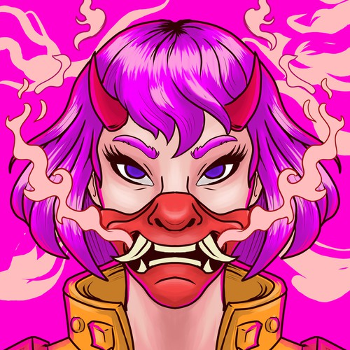 Oni Mask female 