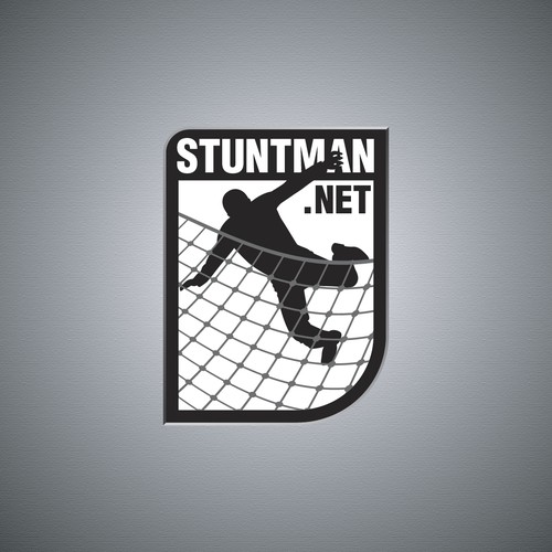 Create a unique logo for website... STUNTMAN.NET