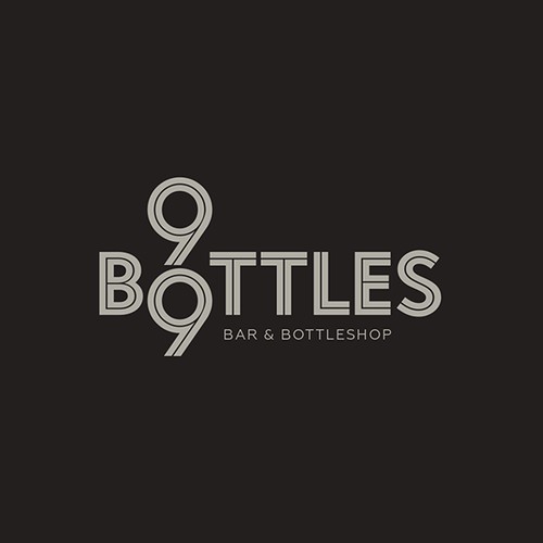 Logo concept for Bar and Bottleshop