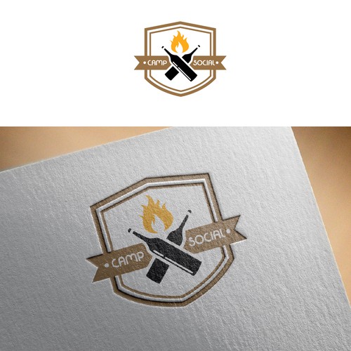 Logo for a bar and grill restaurant