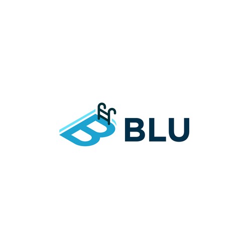 BLU Pool Logo Concept
