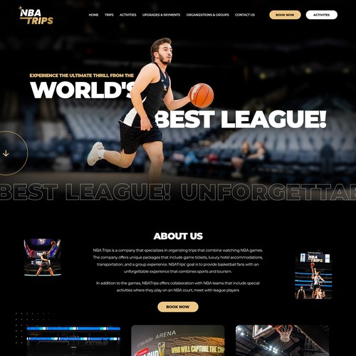 Sports Website Design