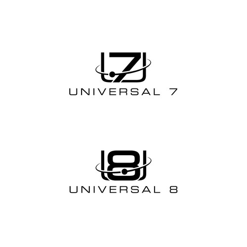 Logo for Universal 7 and Universal 8 guitars