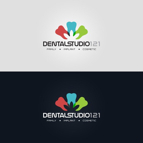 A logo concept for Dental Studio 121