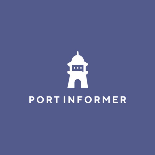 Logo concept for Port Informer