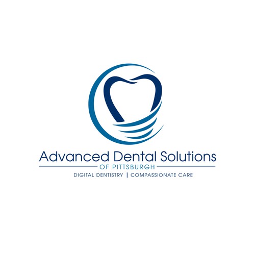 The idea of the logo design dental clinic