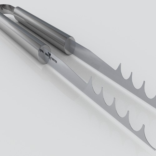 Create a 3D Rendering of my BBQ Tool Set