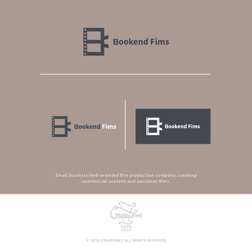 Iconic logo for a film production company