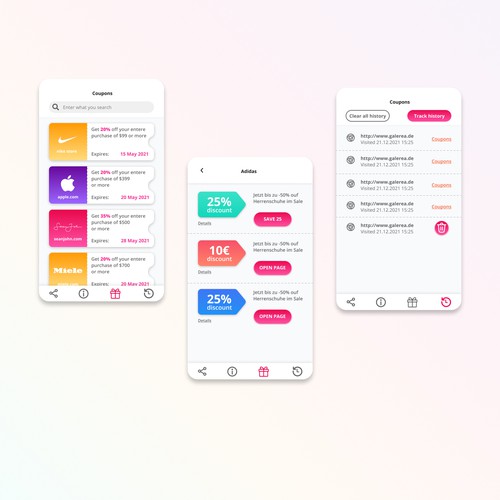 Design for a Coupon/Promotion app
