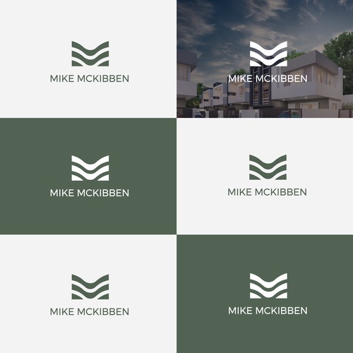 Design a modern, sophisticated logo for a luxury real estate agent