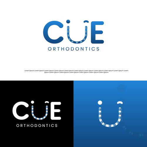 Logo Concept for CUE Orthodontics