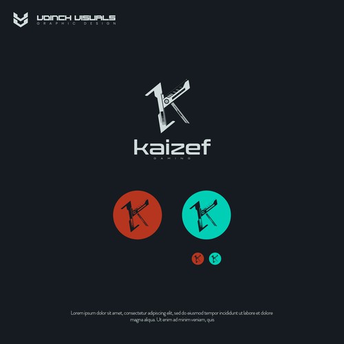 Logo concept for Kaizef Gaming