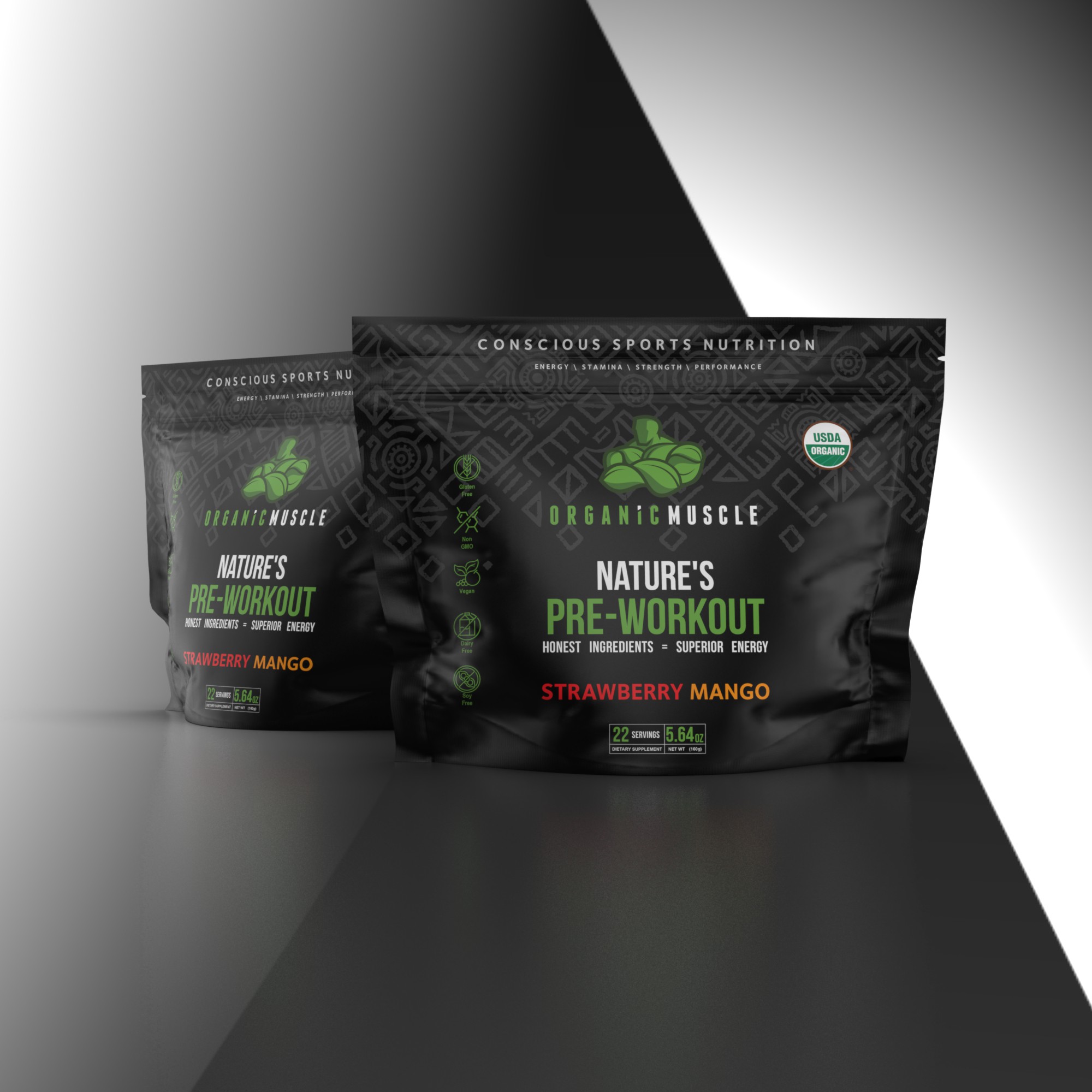 Pre-Workout Pouch Finishing Touches and Render