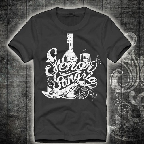 Senor Sangria Shake design