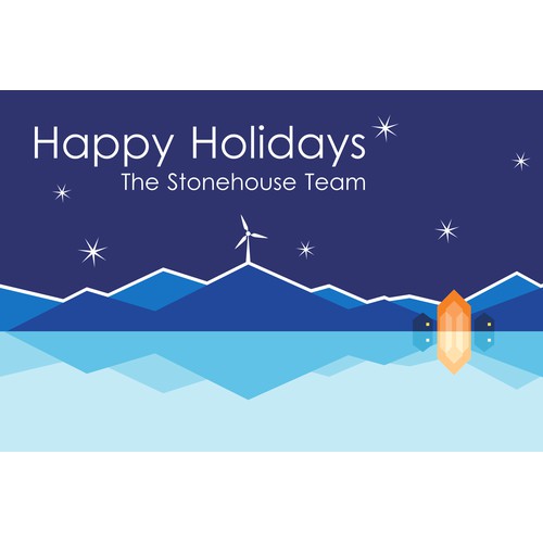 Christmas Card for Boutique Real Estate Company