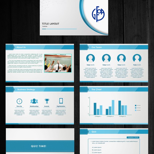 e-learning powerpoint template