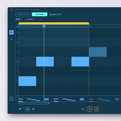 Audible DAW design.