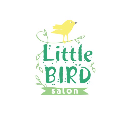 Logo for natural hair salon