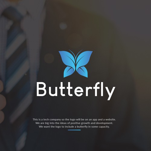 Butterfly Logo Modern