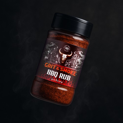 Rust Belt Flavors - Grit and Smoke BBQ Rub, USA