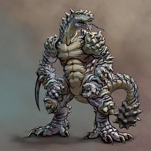 Lizard warrior