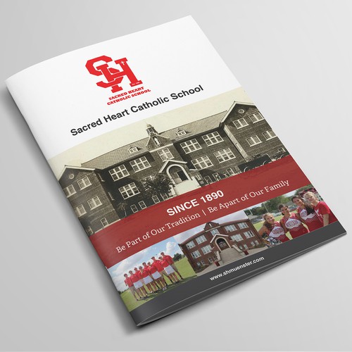 Sacred Heart Catholic School Brochure Design