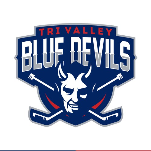 Sport logo for Tri Valley Blue Devils Youth Hockey 