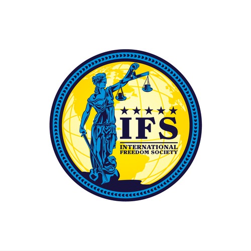 Create a capturing modern logo for IFS
