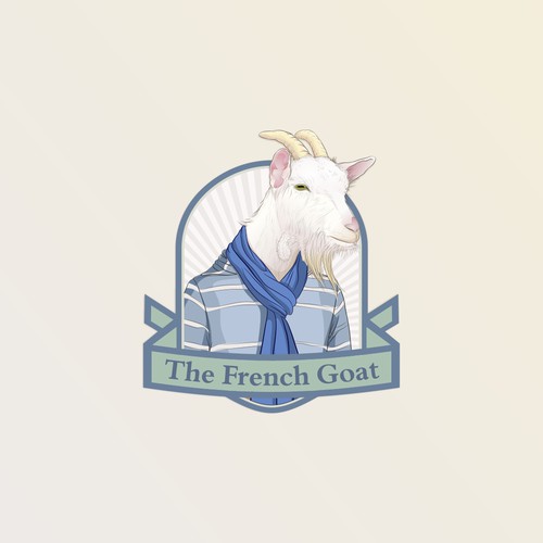 Design a logo for The French Goat restaurant