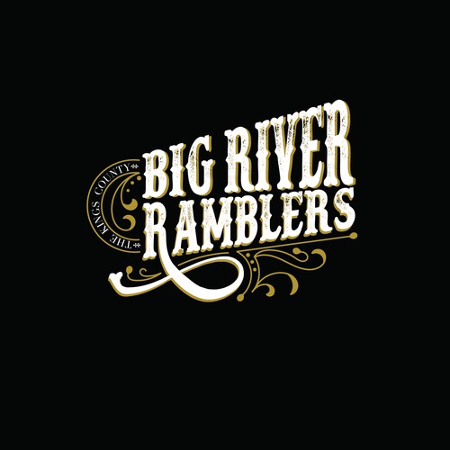 Vintage western-style logo