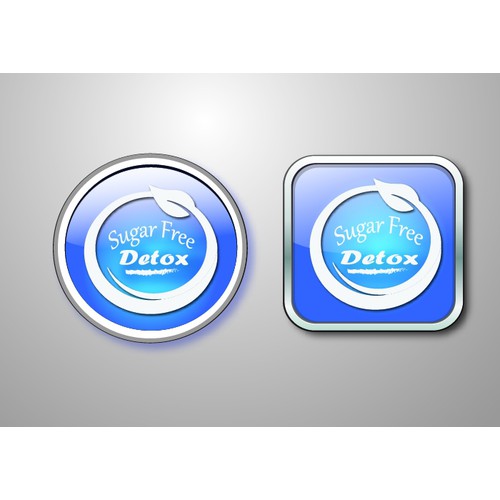 Sugar-Free Detox Logo for iPhone App
