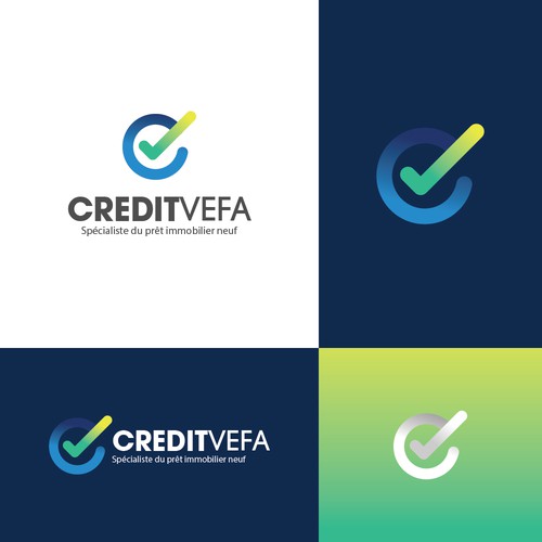 Modern Logo for CreditVefa
