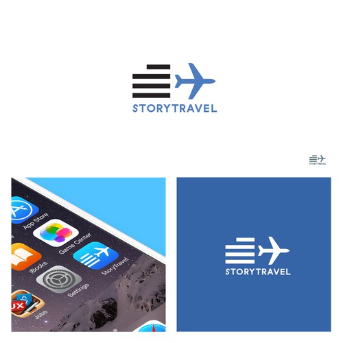 Logo for StoryTravel (concept)
