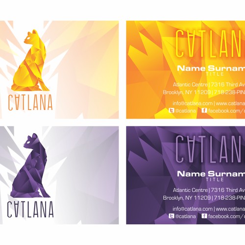 Catlana - Business Cards 