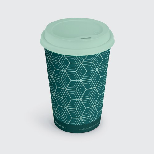 Coffee cup pattern