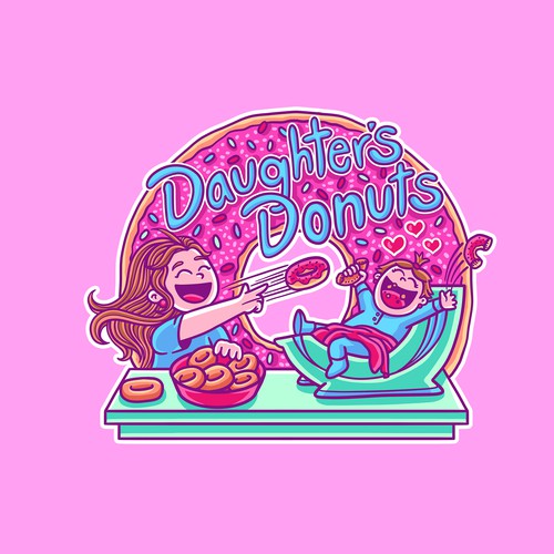 Daughter's donuts