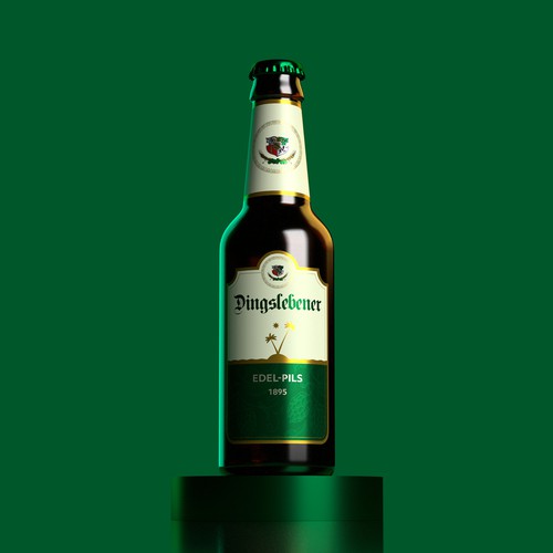 Label Design - Dingslebener beer